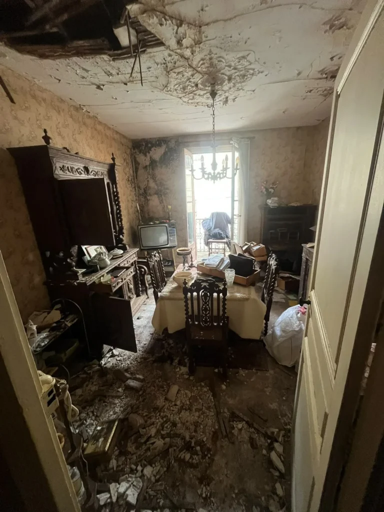 Séjour d'un logement insalubre avant intervention